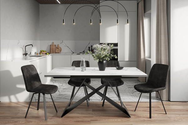 Стул B224-M (B224-m  SD BASALT, BK )